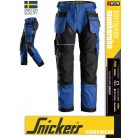 Snickers RUFFWORK TRUEBLUE canvas+ technikai pamutgazdag lengőzsebes deréknadrág - munkaruha