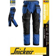   Snickers RUFFWORK TRUEBLUE canvas+ technikai pamutgazdag lengőzsebes deréknadrág - munkaruha