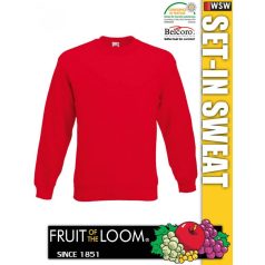 Fruit of the Loom SET-IN unisex pulóver