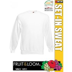 Fruit of the Loom SET-IN unisex pulóver