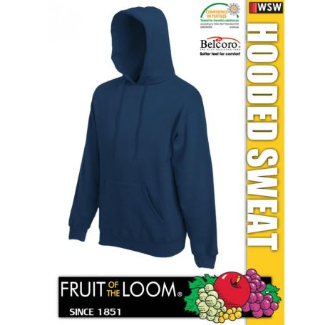 Fruit of the Loom HOODED SWEAT pulóver