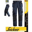 Snickers ALLROUNDWORK NAVY technikai kopásbiztos strech lengőzsebes deréknadrág - munkaruha