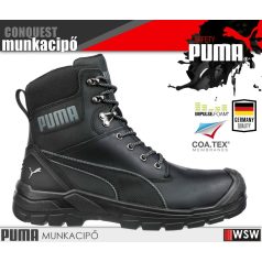   Puma CONQUEST BLACK S3 technikai munkacipő - munkavédelmi cipő