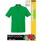 Fruit of the Loom Premium piqué galléros férfi póló