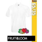 Fruit of the Loom 65/35 galléros férfi póló