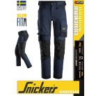 Snickers ALLROUNDWORK NAVY strech slim fit prémium deréknadrág - munkaruha