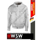 .Engelbert Strauss CLASSIC WHITE erősített anyagú 315 g/m² technikai munkakabát - munkaruha