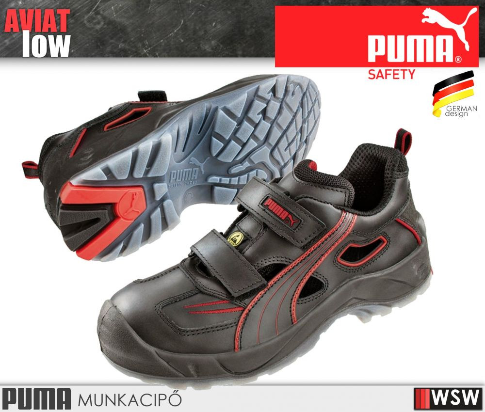 Puma AVIAT S1P munkaszandál - munkavédelmi cipő
