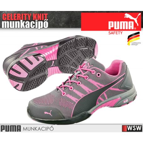 Puma CELERITY KNIT S1 technikai női munkacipő - munkavédelmi cipő