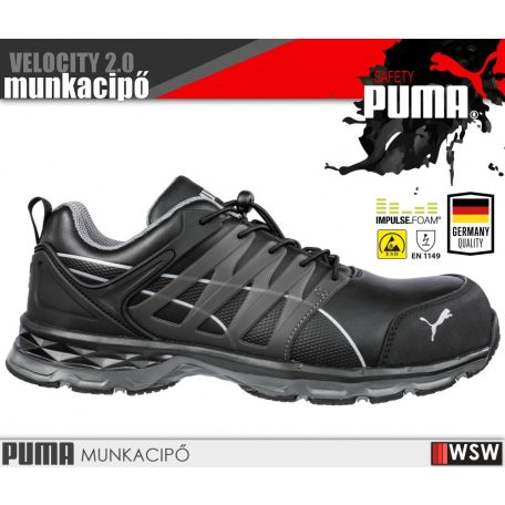 Puma VELOCITY 2.0 S3 technikai munkacipő - munkavédelmi cipő