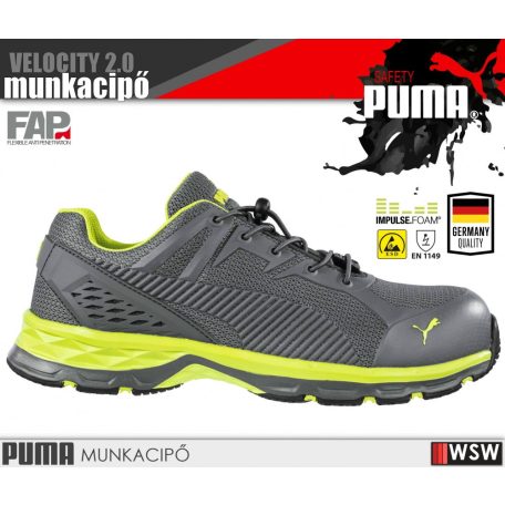 Puma FUSE MOTION 2.0 S1P technikai munkacipő - munkavédelmi cipő