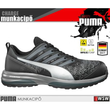 Puma CHARGE S1P technikai munkacipő - munkavédelmi cipő