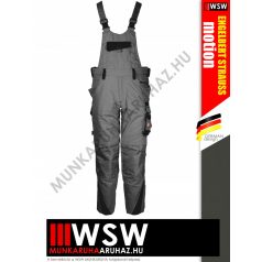   .Engelbert Strauss MOTION GREY bélelt technikai kantárosnadrág - munkaruha
