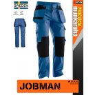 Jobman PRACTICAL SKYBLUE technikai prémium lengőzsebes pamut deréknadrág - munkaruha