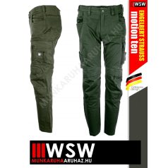   .Engelbert Strauss MOTION TEN technikai erősített prémium deréknadrág - GREEN 