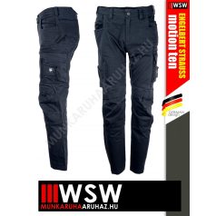   .Engelbert Strauss MOTION TEN technikai erősített prémium deréknadrág - SLATEBLUE 