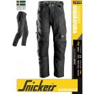 Snickers FLEXIWORK BLACK technikai stretch deréknadrág - munkaruha