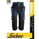 Snickers FLEXIWORK NAVY technikai stretch lengőzsebes rövidnadrág - munkaruha