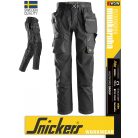Snickers ALLROUNDWORK BLACK technikai prémium deréknadrág - munkaruha
