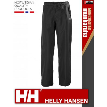 Helly Hansen MANCHESTER BLACK prémium technikai vízálló deréknadrág - munkaruha
