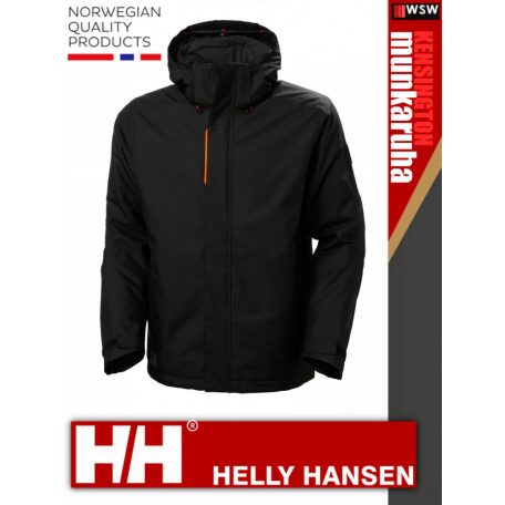 Helly Hansen KENSINGTON BLACK téli bélelt technikai kabát - munkaruha