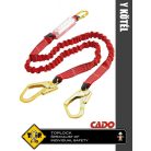 Coverguard CADO 2R energiaelnyelő Y munkavédelmi kötél - egyéni védőeszköz