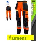Urgent HVLINE ORANGE technikai láthatósági deréknadrág - munkaruha
