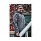 Helly Hansen KENSINGTON DARKGREY kapucnis softshell kabát - munkaruha