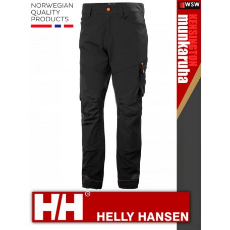 Helly Hansen KENSINGTON BLACK technikai rugalmas deréknadrág - munkaruha