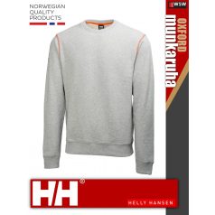   Helly Hansen OXFORD GREYMELANGE pamut prémium pulóver - munkaruha