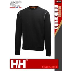   Helly Hansen OXFORD BLACK pamut prémium pulóver - munkaruha