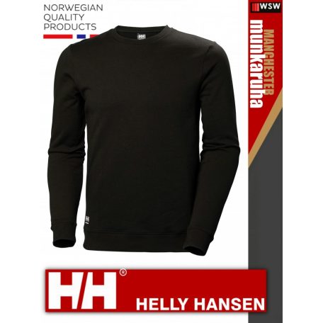 Helly Hansen MANCHESTER BLACK prémium technikai pulóver - munkaruha