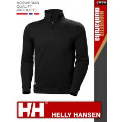   Helly Hansen MANCHESTER BLACK prémium technikai zippzáros pulóver - munkaruha