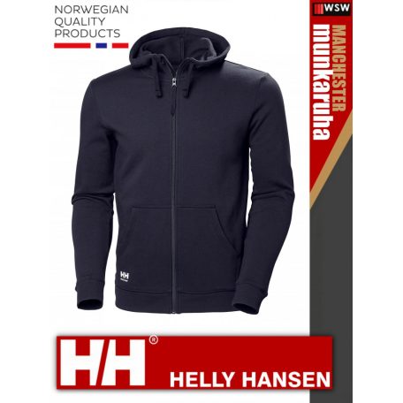 Helly Hansen MANCHESTER NAVY prémium technikai kapucnis pulóver - munkaruha
