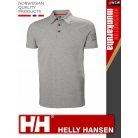 Helly Hansen KENSINGTON GREYMELANGE galléros pamutgazdag póló - munkaruha