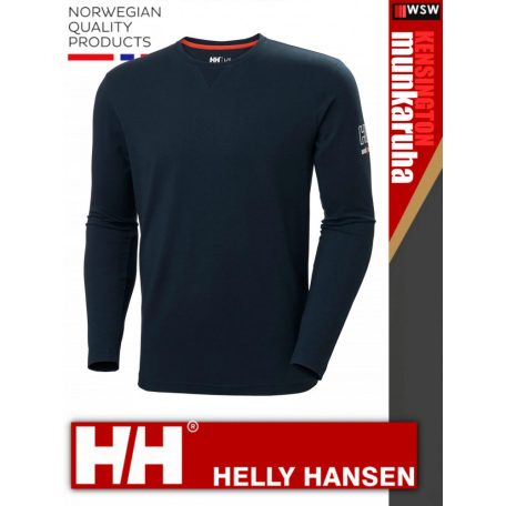 Helly Hansen KENSINGTON NAVY hosszúujjú póló - munkaruha