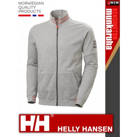 Helly Hansen KENSINGTON GREYMELANGE technikai pamutgazdag pulóver - munkaruha