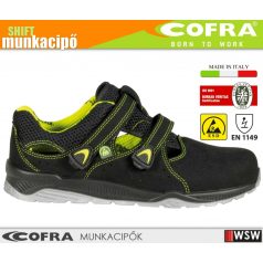 Cofra SHIFT S1P ESD technikai munkacipő - munkaszandál