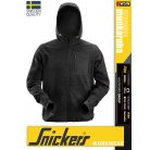 Snickers FLEXIWORK BLACK technikai stretch kapucnis polárkabát - munkaruha