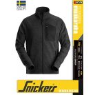 Snickers FLEXIWORK BLACK technikai stretch kapucnis polárkabát - munkaruha