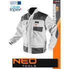 Neo Tools HD WHITE technikai kopásálló munkakabát - munkaruha