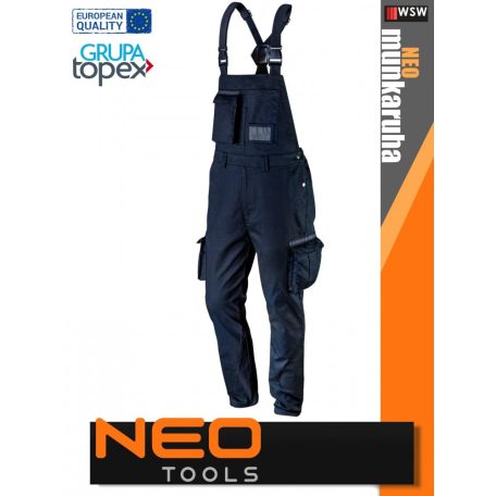 Neo Tools CAMO BLUE pamutgazdag technikai kantátosnadrág - munkaruha