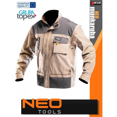Neo Tools HD SAHARA technikai kopásálló munkakabát - munkaruha