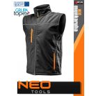 Neo Tools HD ORANGEBLACK technikai softshell mellény - munkaruha