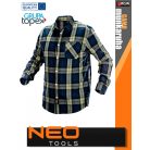Neo Tools DENIM flanel munkaing - munkaruha