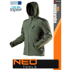 Neo Tools CAMO GREEN technikai softshell - munkaruha