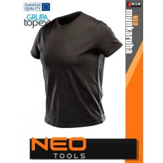 Neo Tools HD BLACK technikai pamut póló - munkaruha