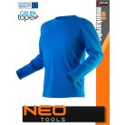 Neo Tools HD+ pamut hosszúujjú munkapóló - munkaruha