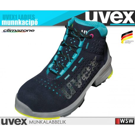 Uvex UVEX1 G2 S1 perforált technikai női munkacipő - munkabakancs