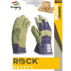   Rock Safety marha hasíték tenyerű kombinált kesztyű - 120 pár munkakesztyű - KARTON KEDVEZMÉNY 